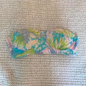 Forever 21 bandeau bustier swim top